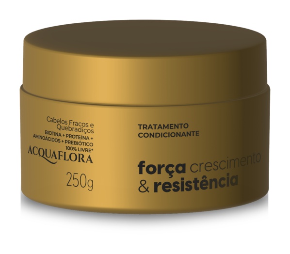 Acquaflora Força Crescimento E Resistência Máscara De Tratamento