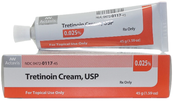 Actavis Pharma, Inc. Actavis Tretinoin Cream, USP 0.025%