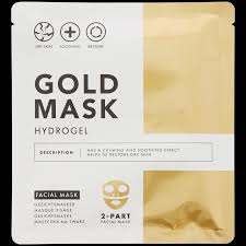 Action 2 Part Gold Mask
