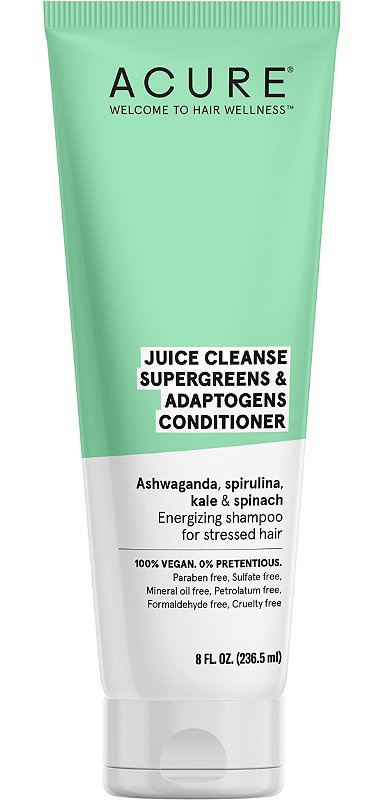 Acure Juice Cleanse Supergreens & Adaptogens Shampoo