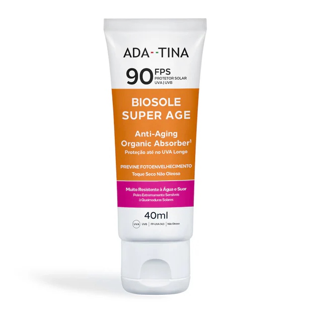 Ada tina Protetor Solar Biosole Super Age FPS 90