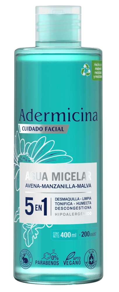 Adermicina Agua Micelar 5 En 1