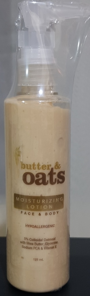 Adraneda Dermatology & Cosmetic Surgery Clinic Butter and Oats Moisturizing Lotion