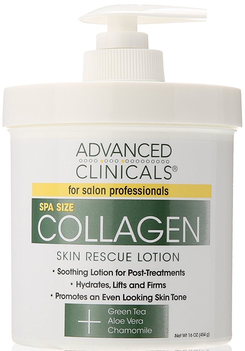Advanced Clinicals Collagen Skin Rescue Lotion