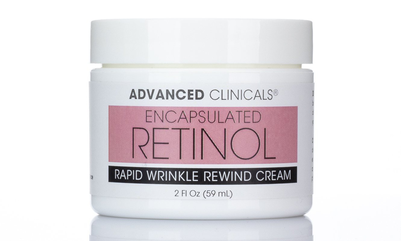 Advanced Clinicals Encapsulated Retinol Rapid Wrinkle Rewind Cream