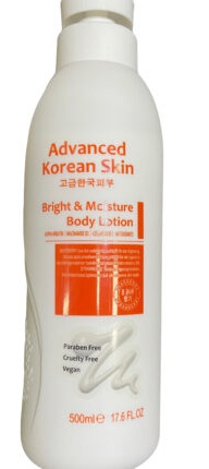 Advanced Korean skin Bright And Moisture Body Lotion