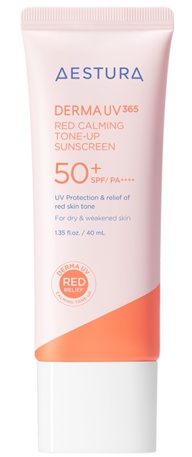 Aestura Derma UV 365 Red Calming Tone-Up Sunscreen SPF 50+ PA++++