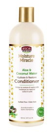 African Pride Moisture Miracle Aloe & Coconut Water Hydrate & Restore Hair Conditioner