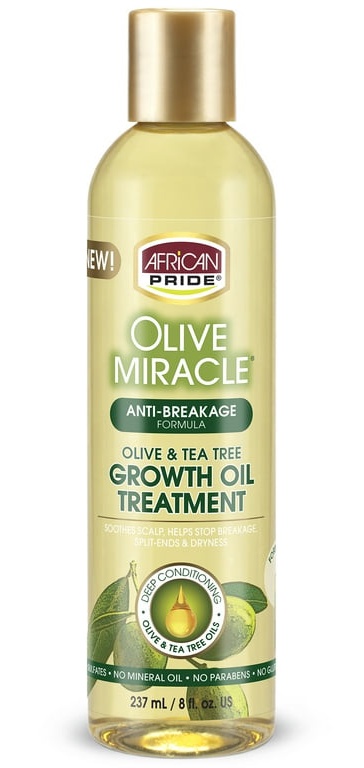 African Pride Olive Miracle Anti-breakage Growth Oil Treatment