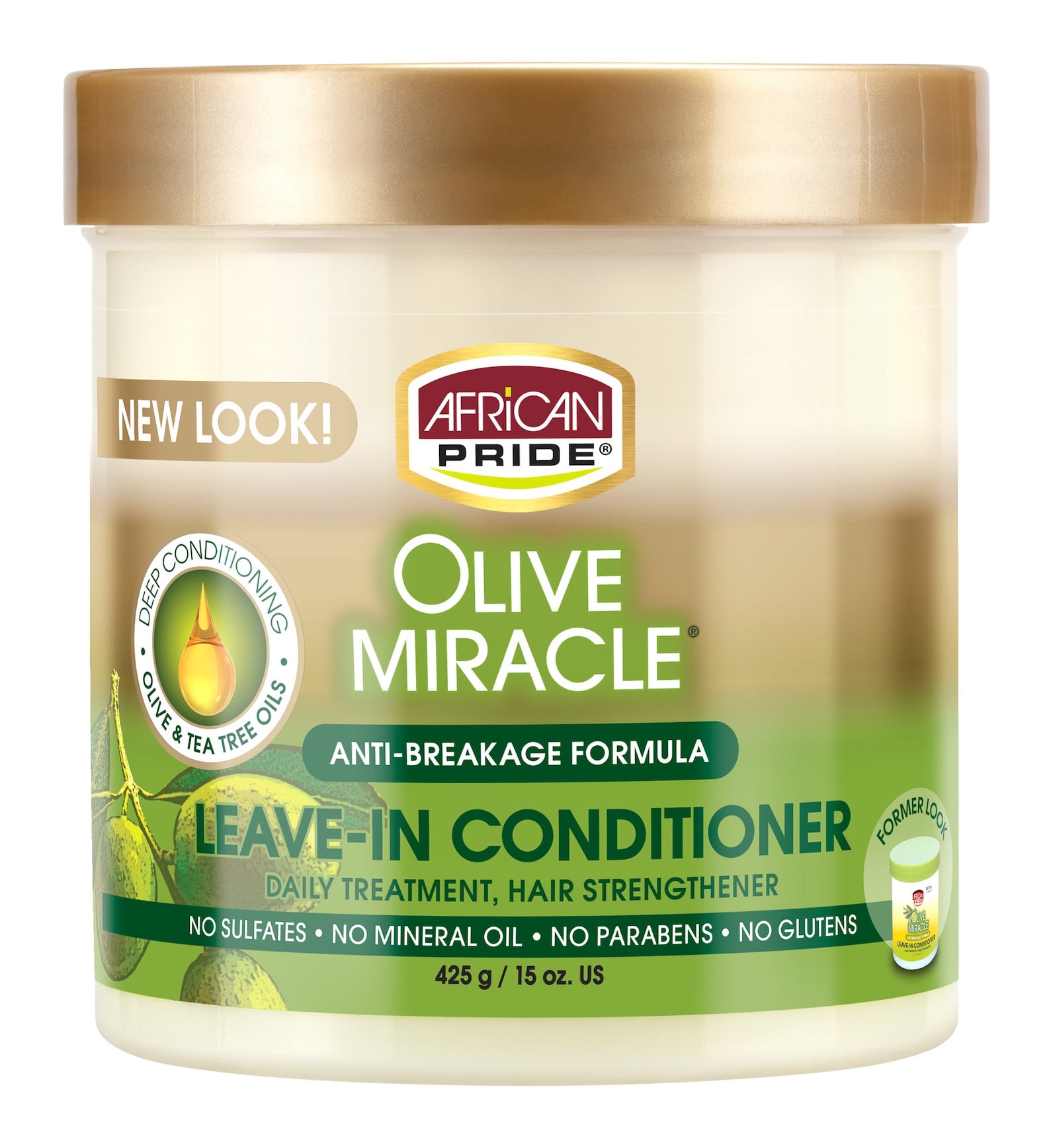 African Pride Olive Miracle Leave In Conditioner