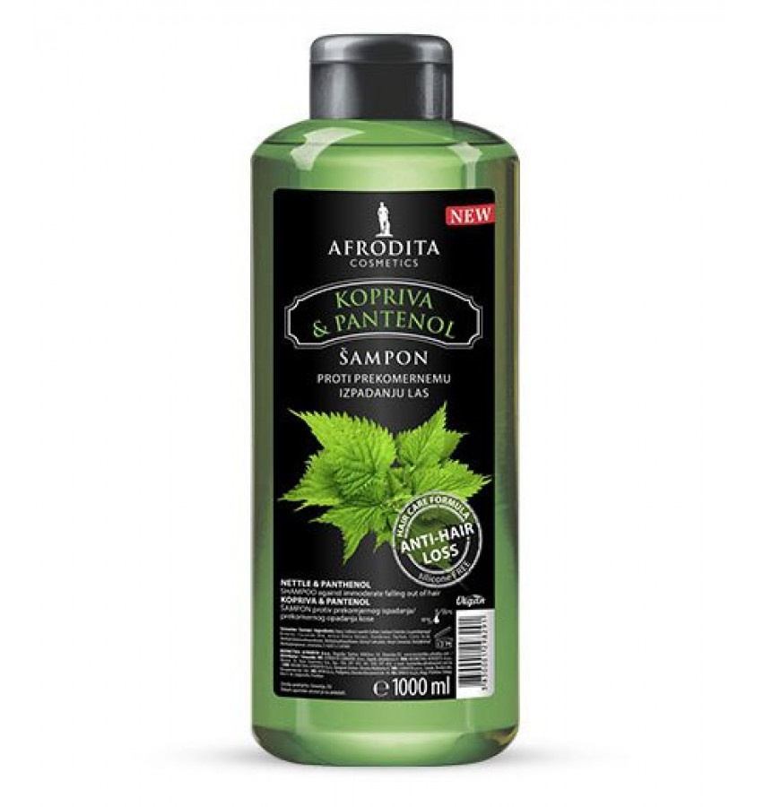Afrodita Nettle And Panthenol Shampoo