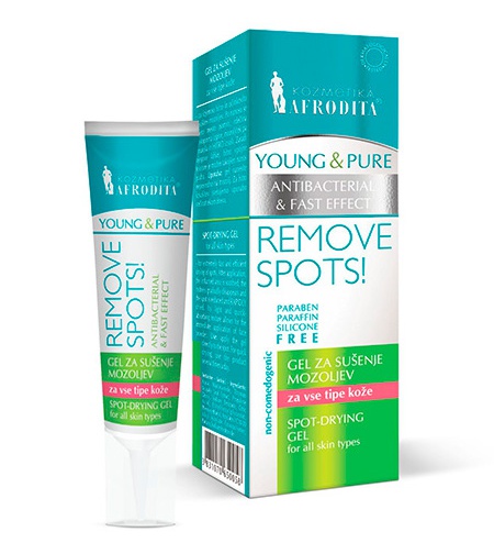 Afrodita Young & Pure Spot-drying Gel
