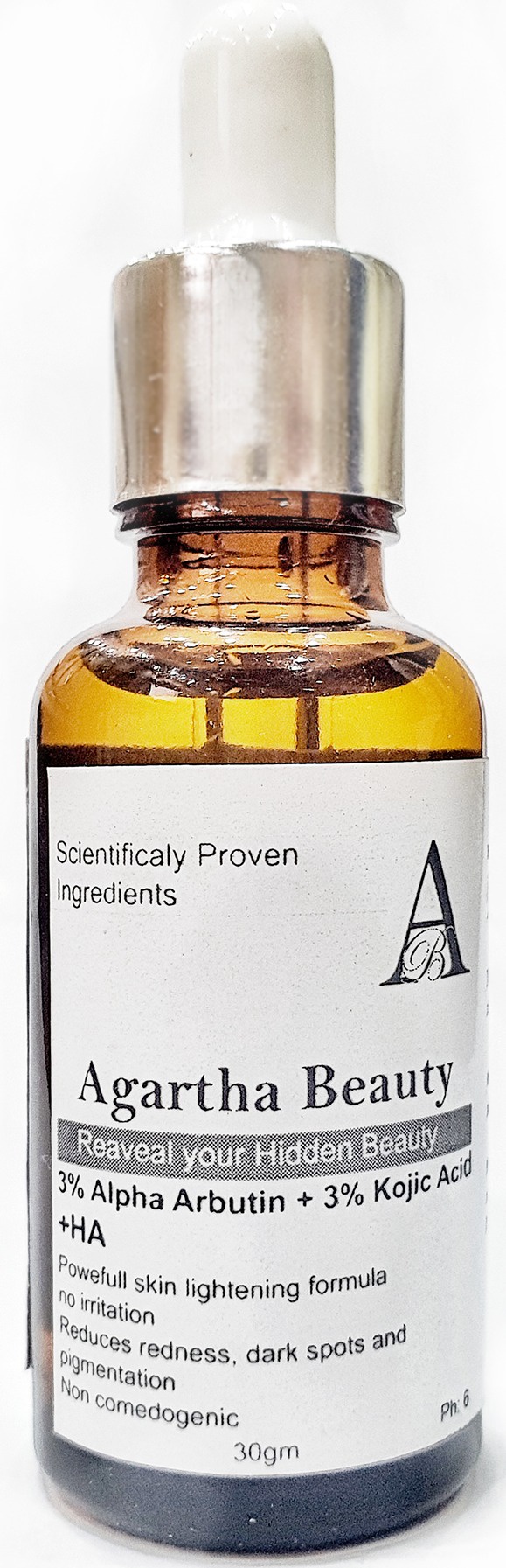 Agartha Beauty 3% Alpha Arbutin + 3% Kojic Acid + HA