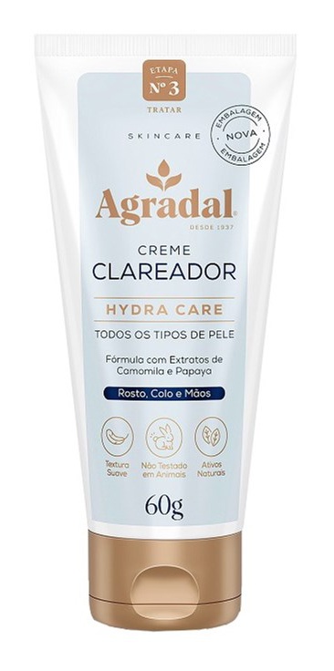 Agradal Creme Clareador Facial Hydra Care Agradal