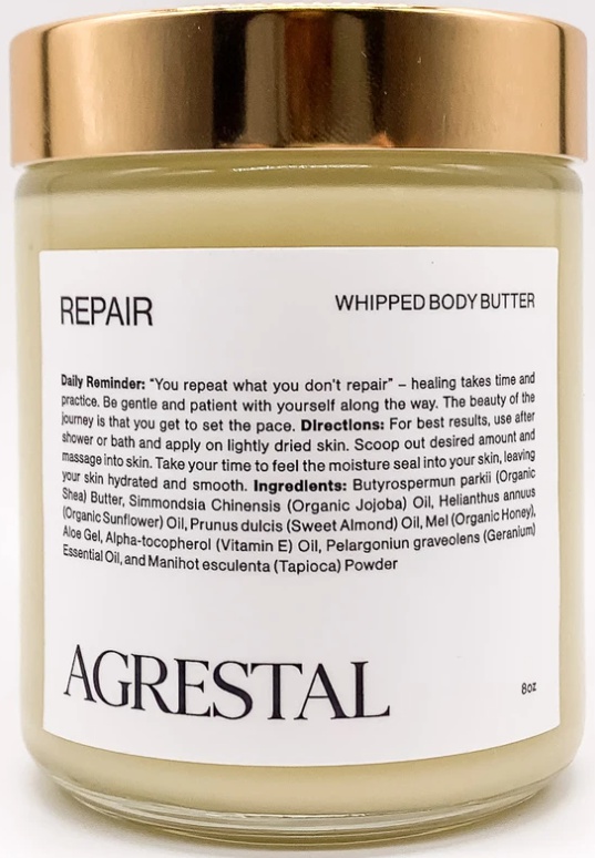 Agrestal Repair. Healing Whipped Body Butter