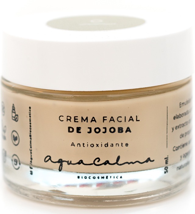 AguaCalma Crema Facial De Jojoba Antioxidante
