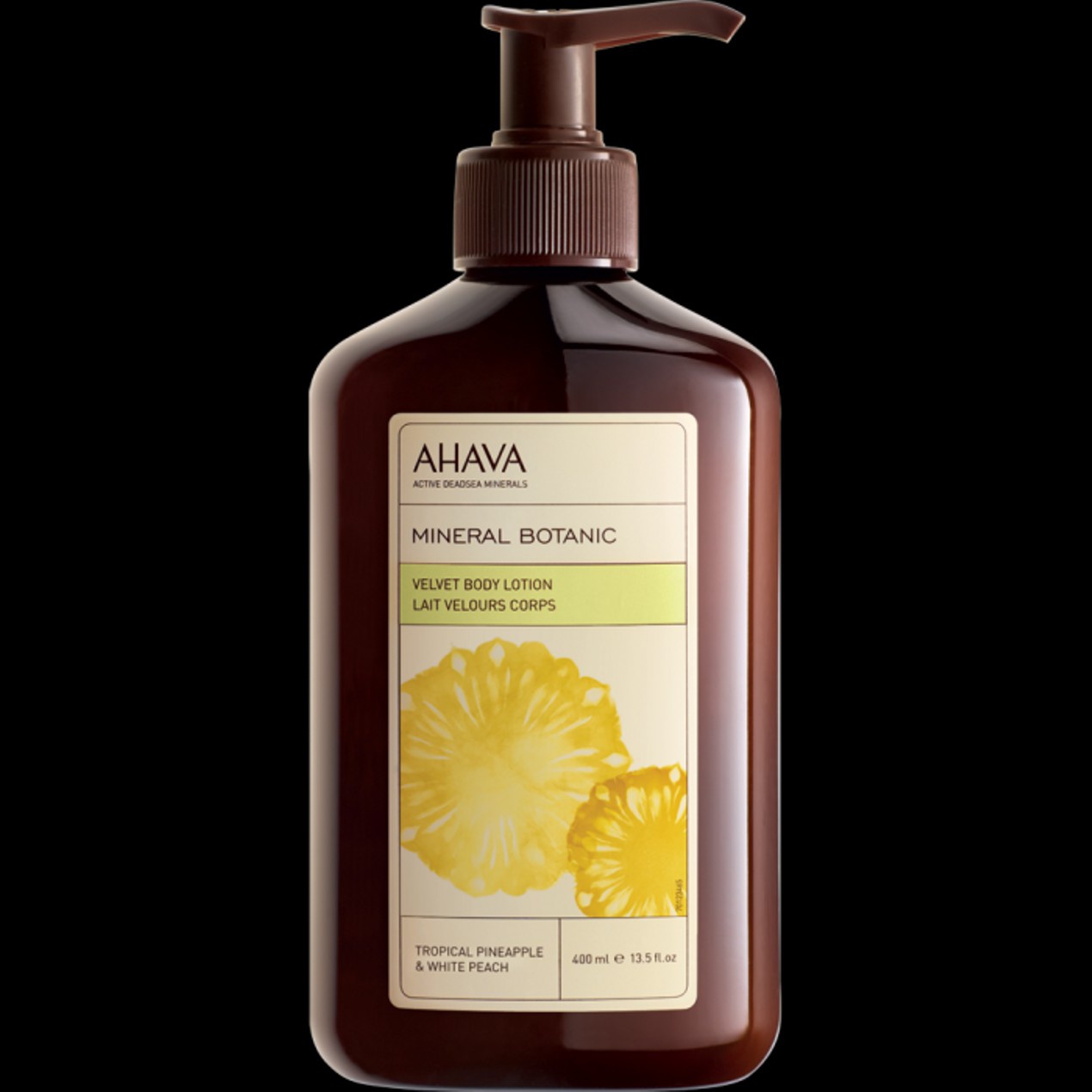 Ahava Mineral Botanic Velvet Body Lotion - Tropical Pineapple & White Peach