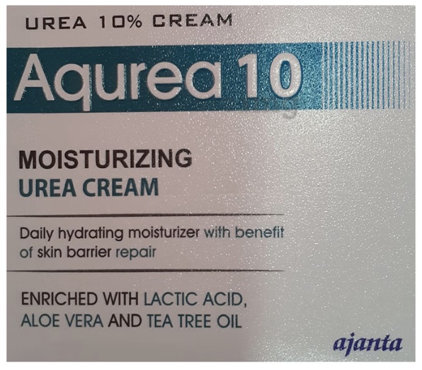 Ajanta Pharma Ltd Aqurea 10 Moisturizing Urea Cream