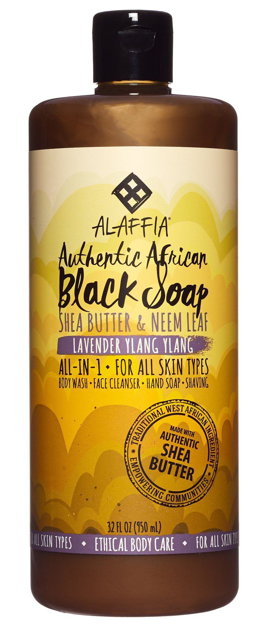Alaffia African Black Eucalyptus Tea Tree Soap