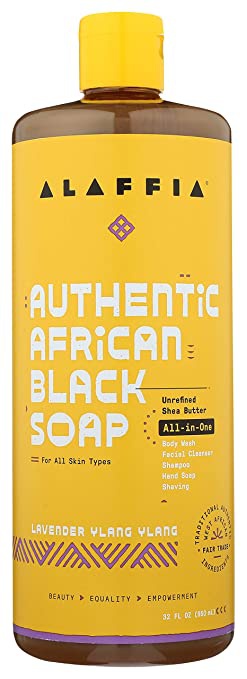 Alaffia Authentic African Black Soap All-In-One