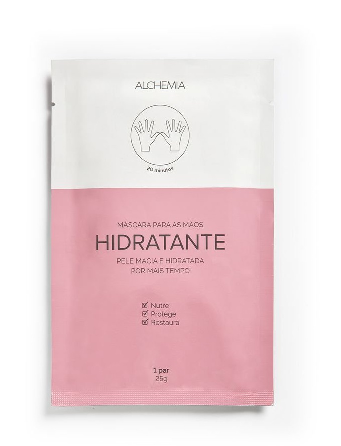 Alchemia Máscara para as mãos hidradante