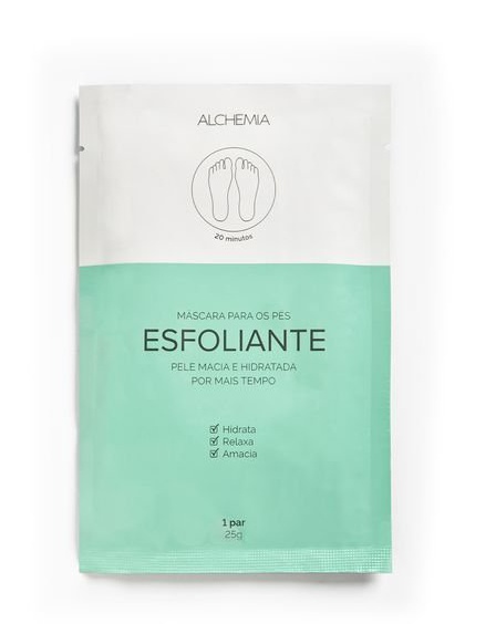 Alchemia Máscara para os pés esfoliante