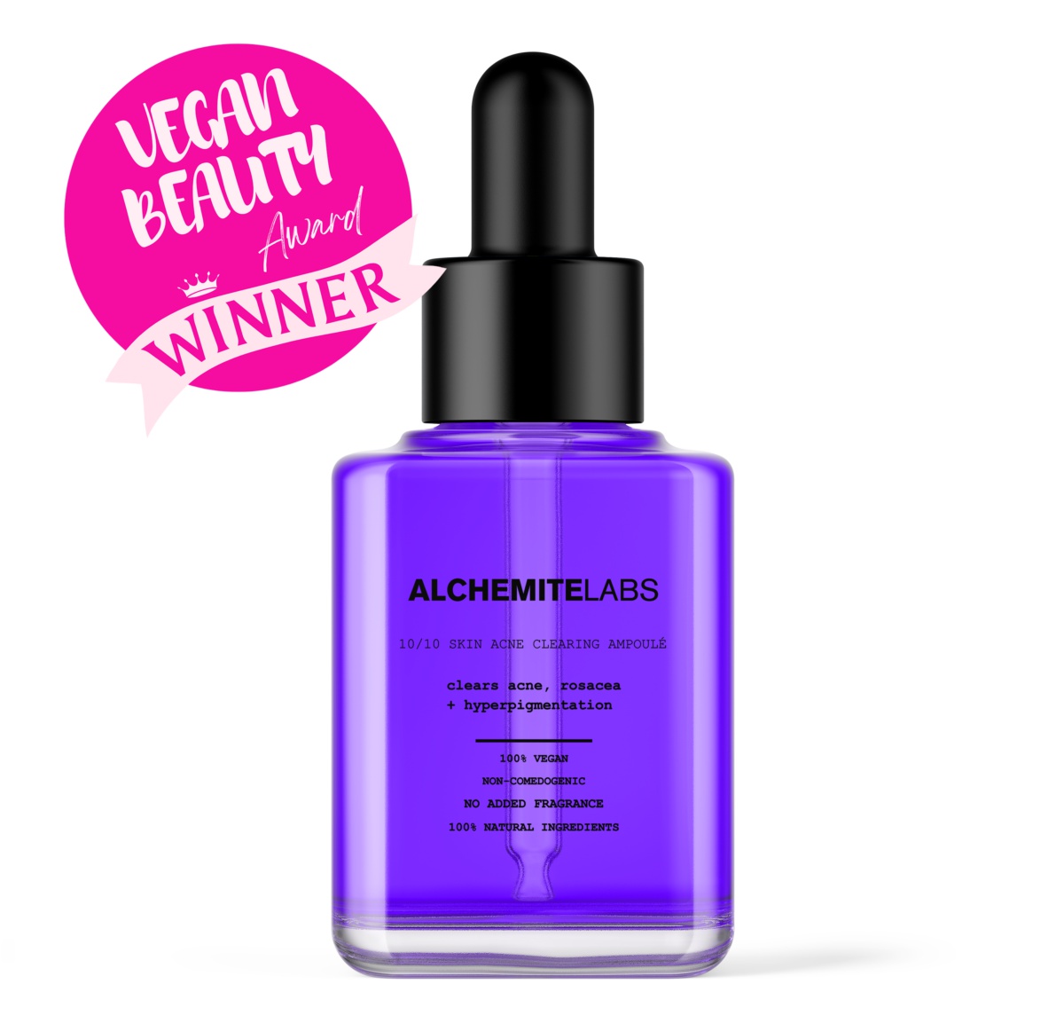 Alchemitelabs 10/10 Skin Acne Clearing Ampoulé 7% Niacinamide Aloe + Arnica Extract