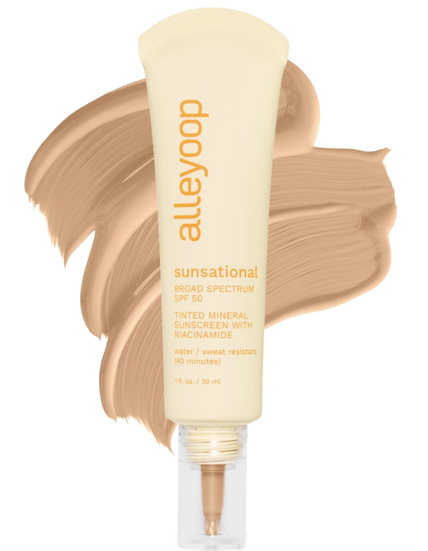 Alleyoop Sunsational Skin Tint Sunscreen For Face Broad Spectrum SPF 50