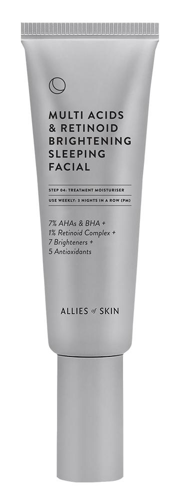 Allies of Skin Multi Acids & Retinoid Brightening Sleeping Facial