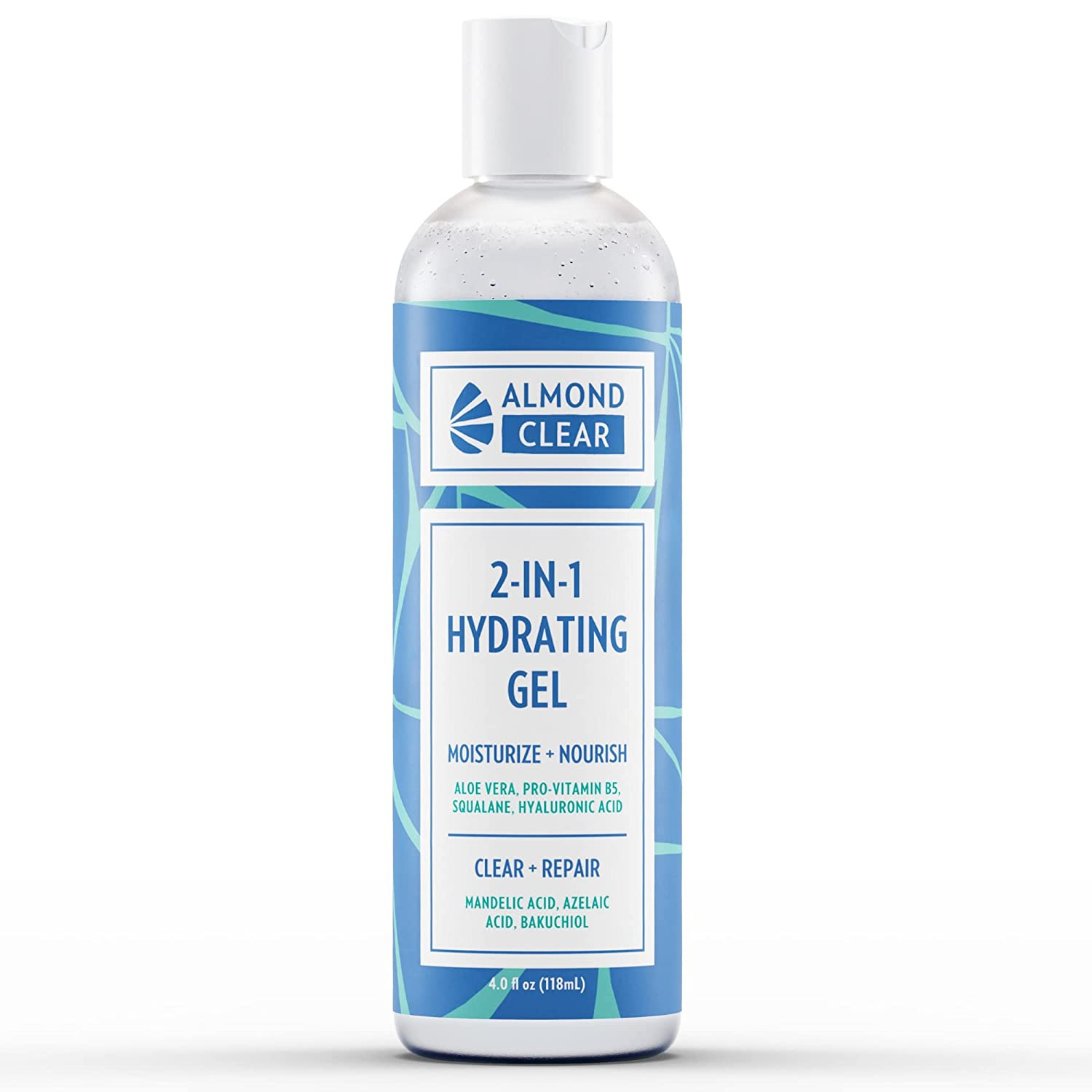 Almond Clear 2-in-1 Hydrating Gel | Ultra-lightweight Moisturizer