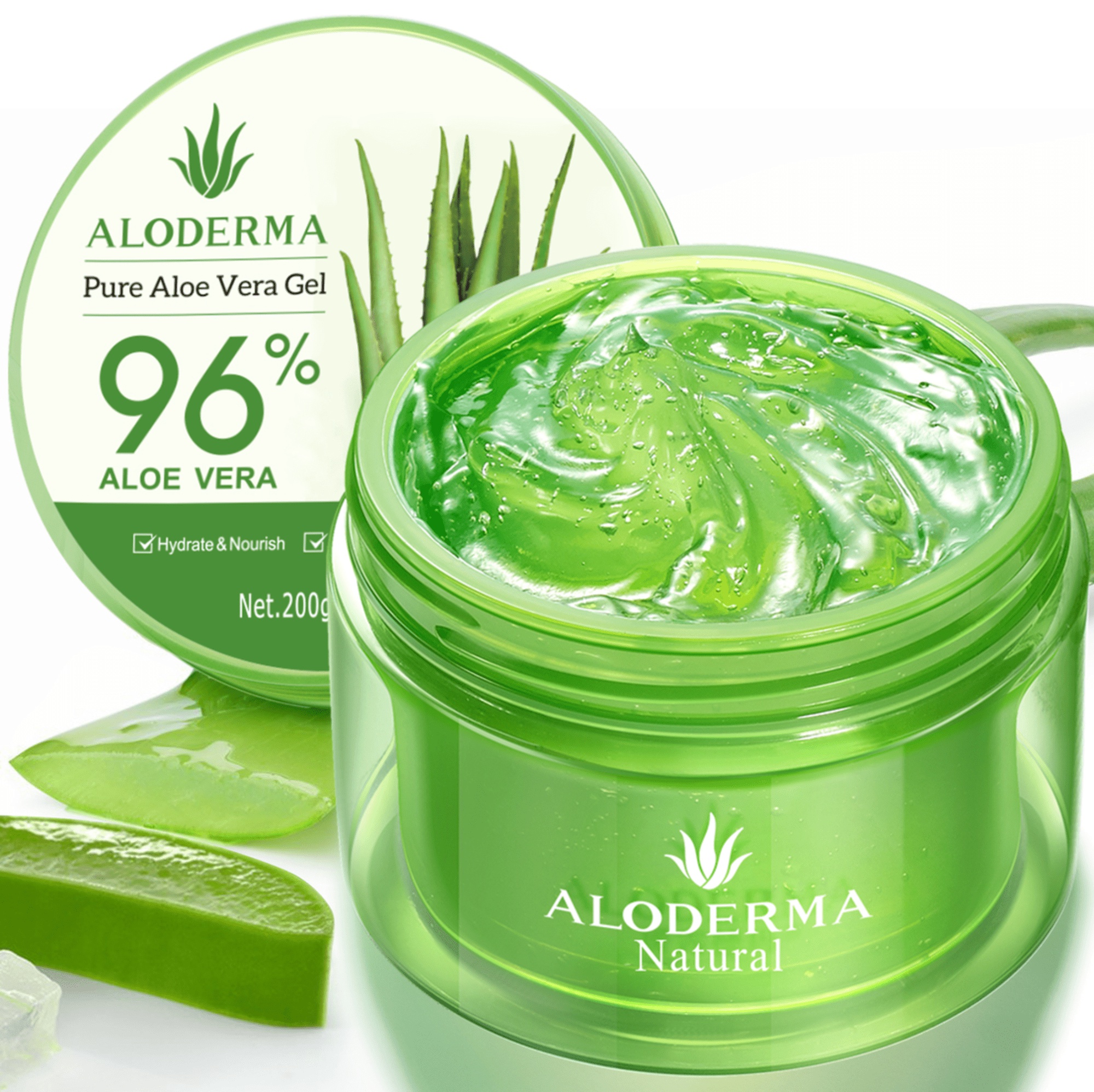 Aloderma Pure Aloe Vera Gel 96%