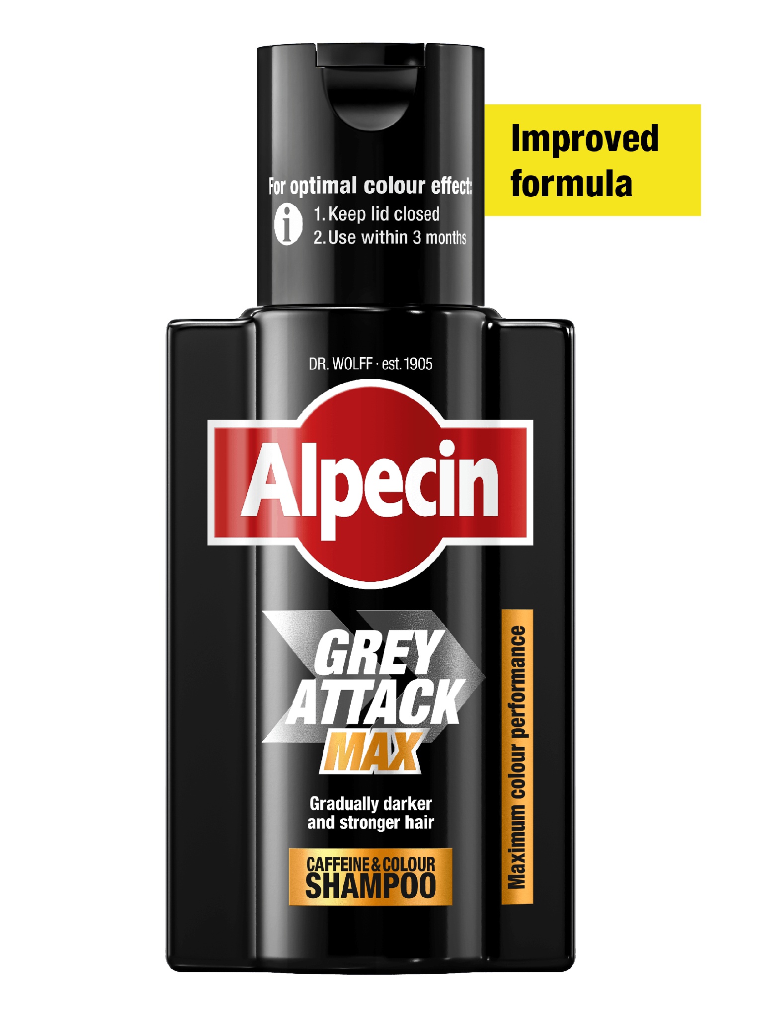 Alpecin Grey Attack Max Caffeine & Colour Shampoo