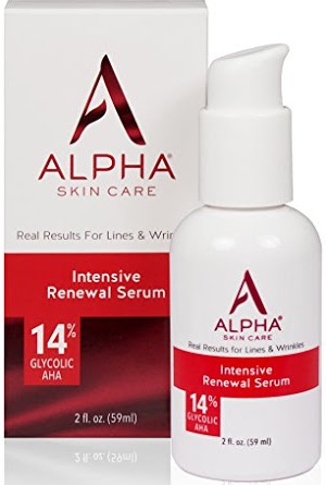 Alpha Skin Care Intensive Renewal Serum, 14% Glycolic Aha