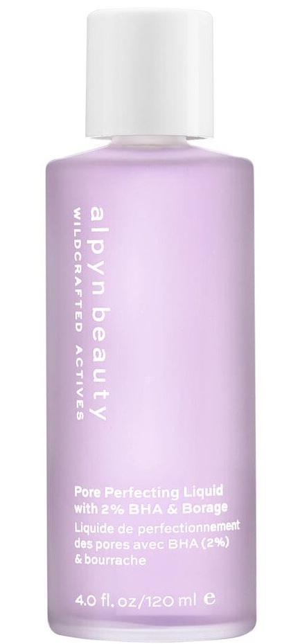 Alpyn Beauty Pore Perfecting Liquid Exfoliator With 2% BHA + Borage