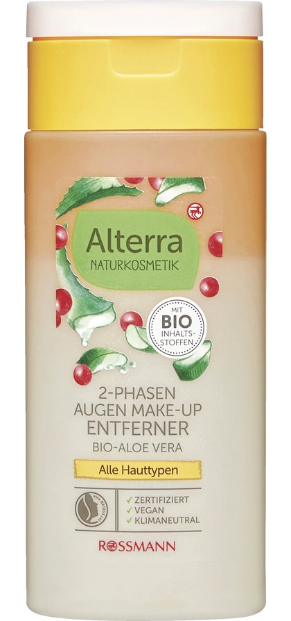 Alterra 2-Phasen Augen Make-Up Entferner