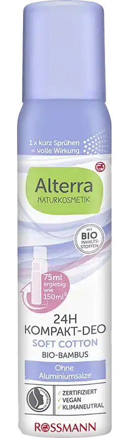 Alterra 24h Kompakt-Deo Soft Cotton