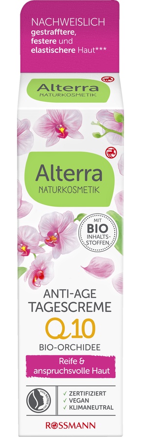 Alterra Anti-Age Tagescreme Q10 Orchidee