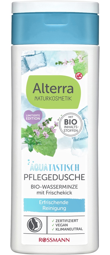 Alterra Aquatastisch Pflegedusche Bio-Wasserminze