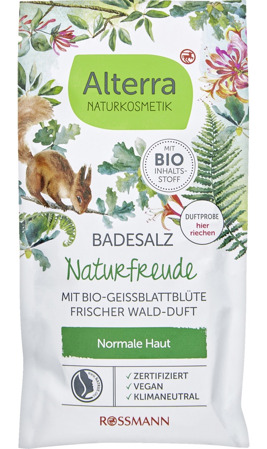 Alterra Badesalz Naturfreude
