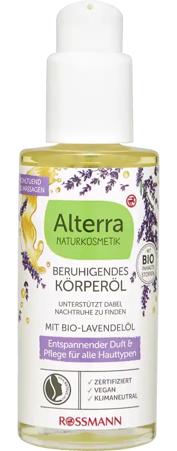 Alterra Beruhigendes Körperöl Mit Bio-Lavendelöl