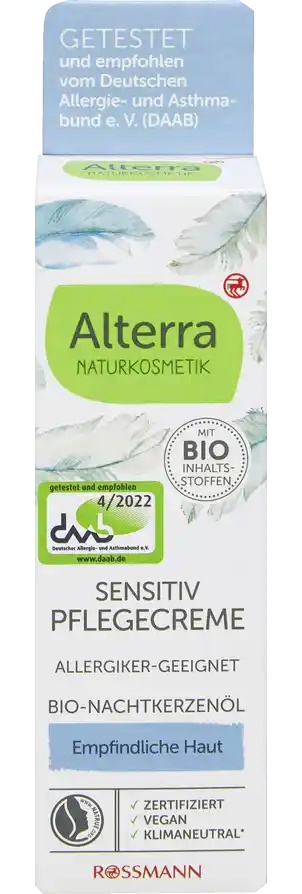 Alterra Sensitiv Pflegecreme Bio-Nachtkerzenöl