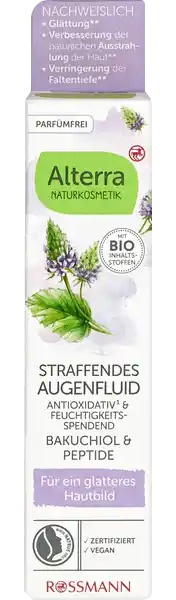Alterra Straffendes Augenfluid Bakuchiol & Peptido