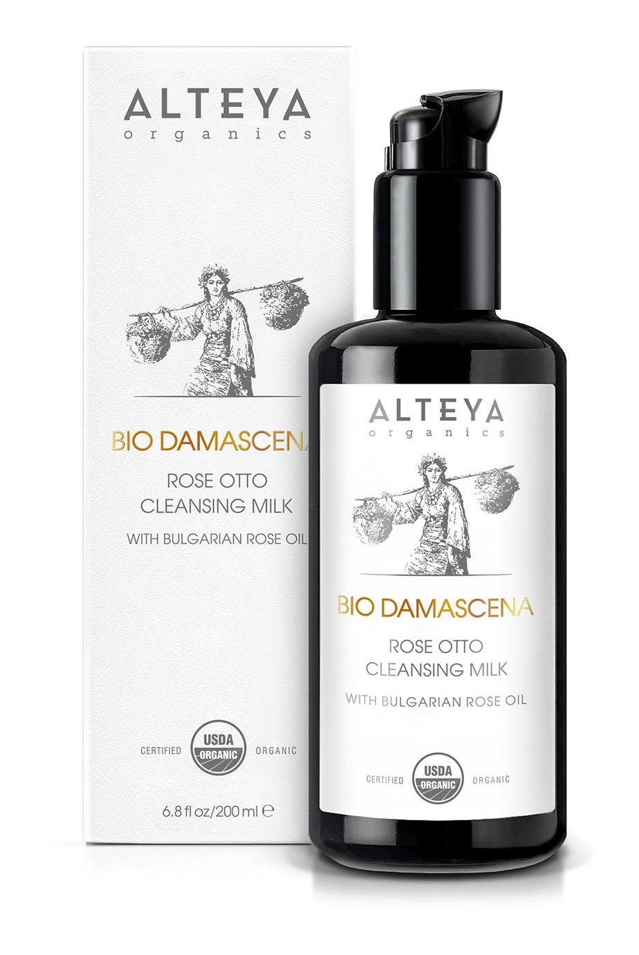 Alteya Organics Bio Damascena Rose Otto Cleansing Milk