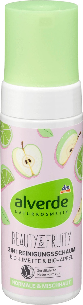 Alverde Naturkosmetik 3In1 Reinigungsschaum