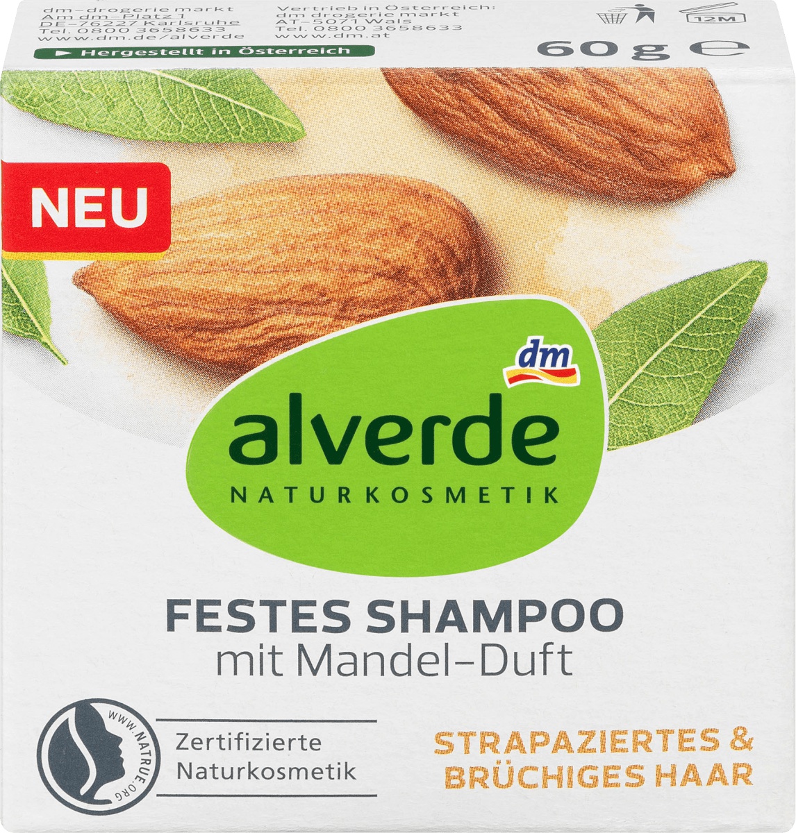 Alverde Naturkosmetik Festes Shampoo