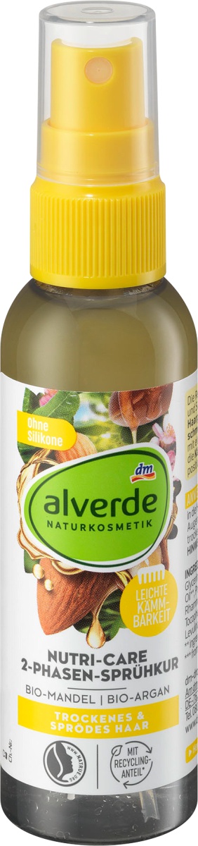 Alverde Naturkosmetik Nutri-Care 2-Phasen-Sprühkur