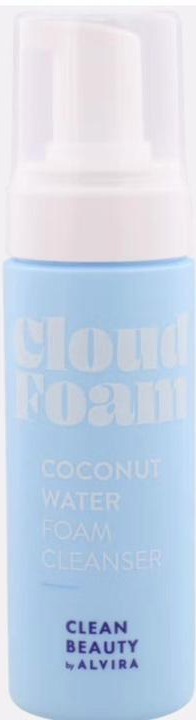 Alvira Coconut Water Foam Cleanser Clean Beauty