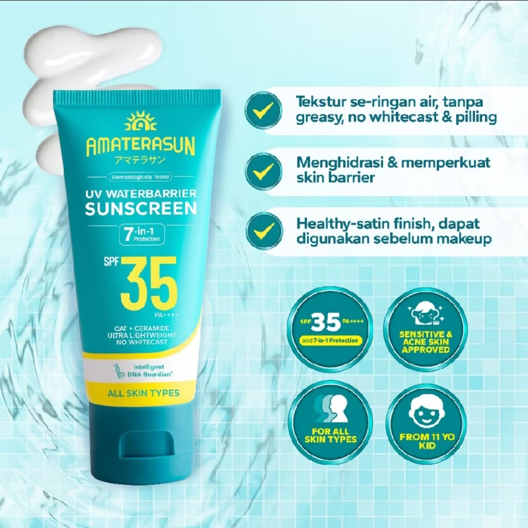 Amaterasun UV Waterbarrier SPF 35 Pa++++