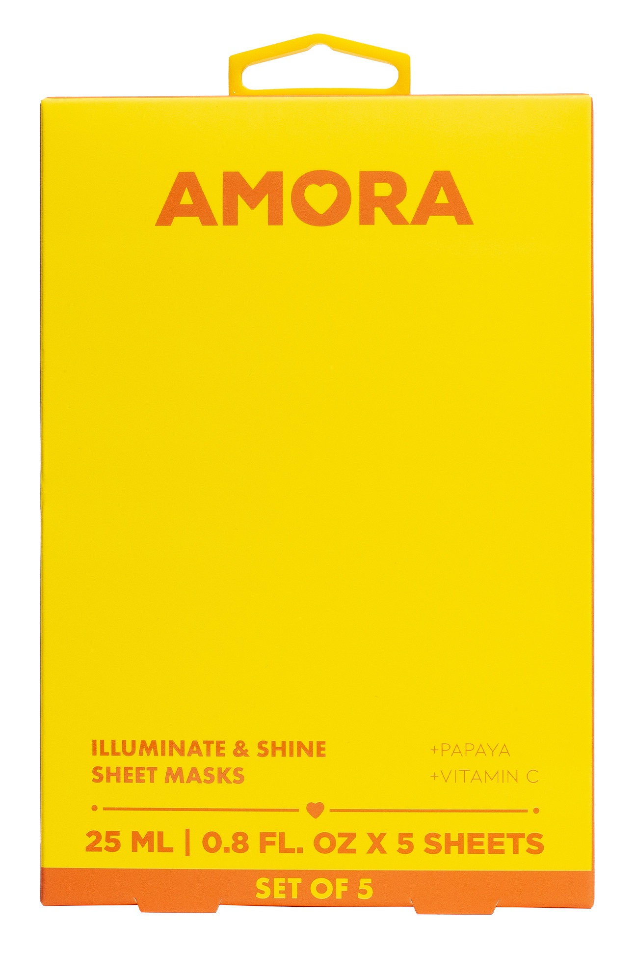 Amora Illuminate And Shine Sheet Mask