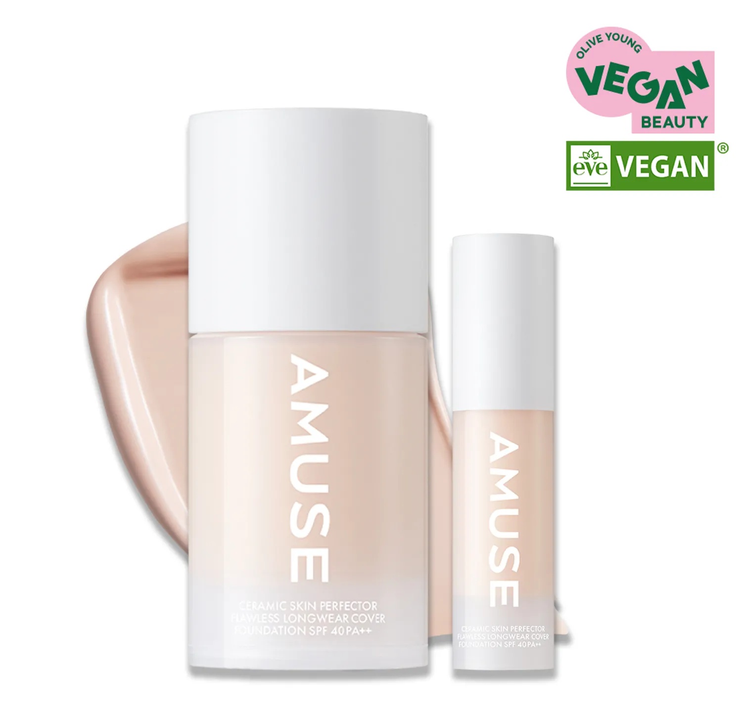 Amuse Ceramic Skin Perfector Foundation - Porcelean